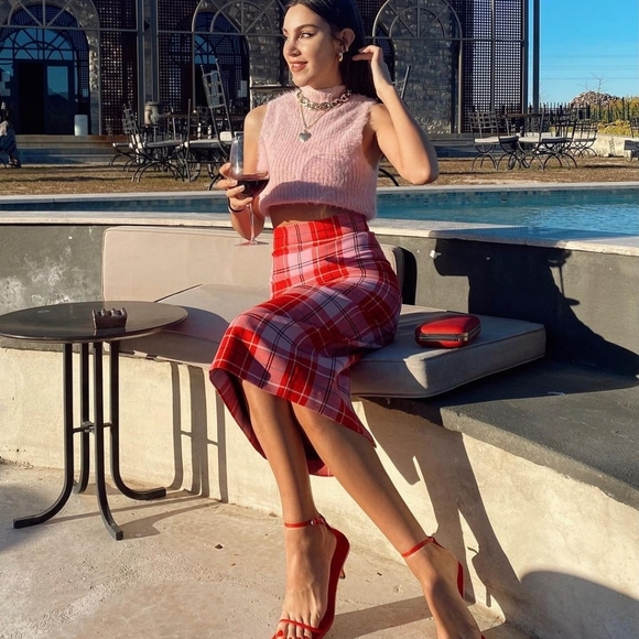 Zara plaid midi skirt - Picture 14 of 14